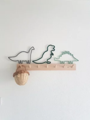 Dinosaure en tricotin
