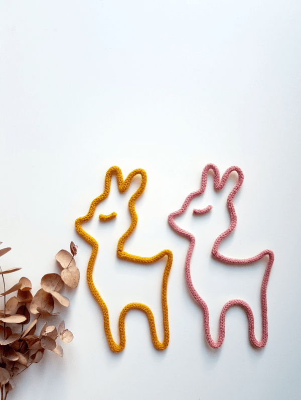 Biche en tricotin