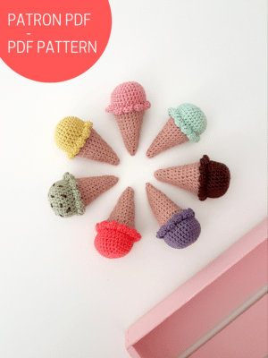 tutoriel glace en crochet