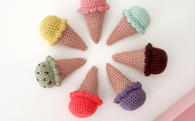 tutoriel glace en crochet