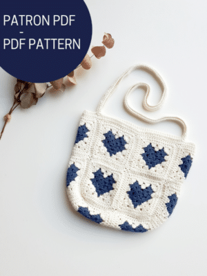 Tuto sac à main coeurs en crochet