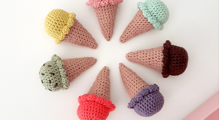 Tutoriel glace en crochet