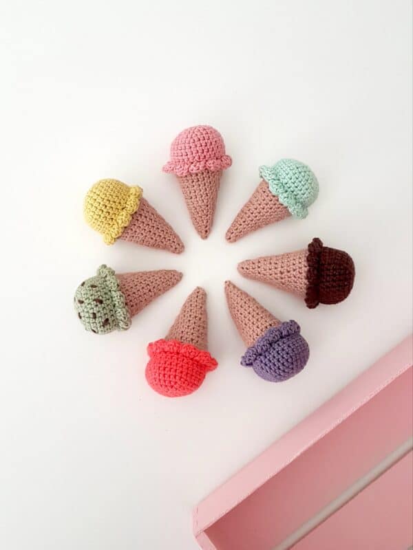 kit glace en crochet