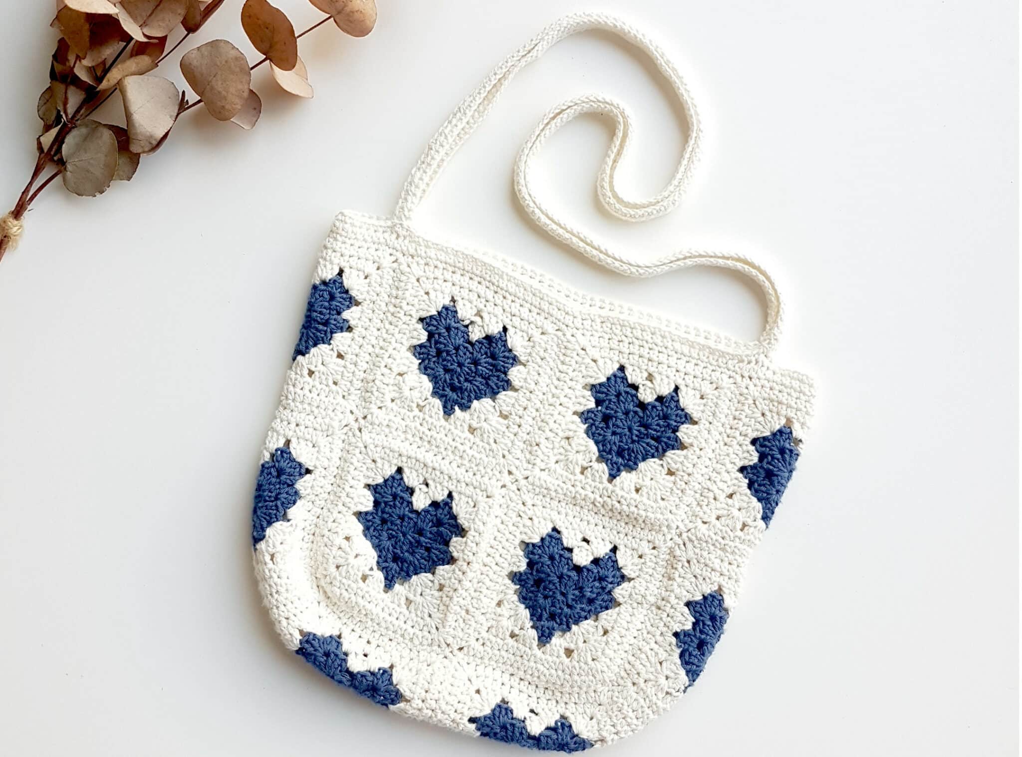 tuto sac granny crochet