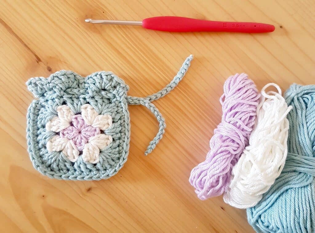 Crocheter une mini pochette pour écouteurs