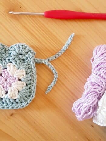 Crocheter une mini pochette pour écouteurs