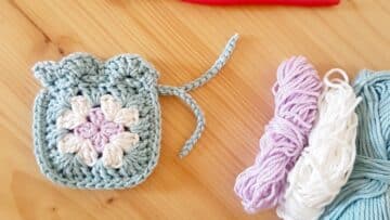 Crocheter une mini pochette pour écouteurs