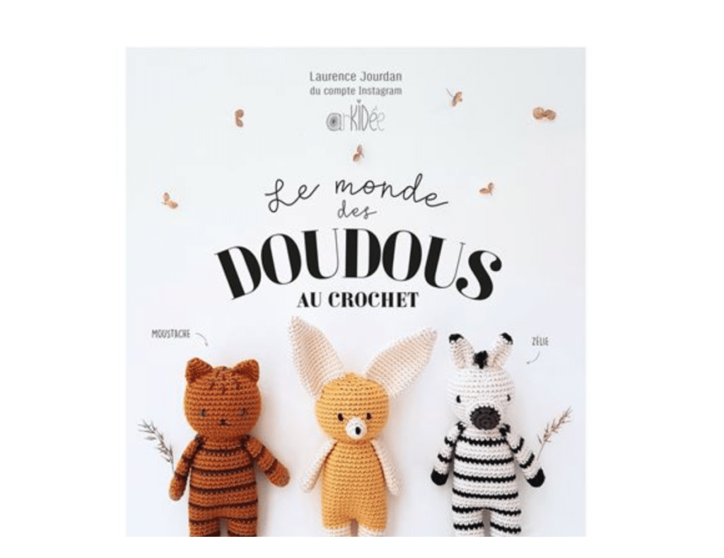 LIVRE : MES DOUDOUS AU CROCHET POUR BÉBÉ