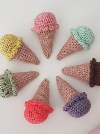 modèle glace facile crochet débutant