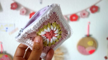 comment doubler pochette en crochet