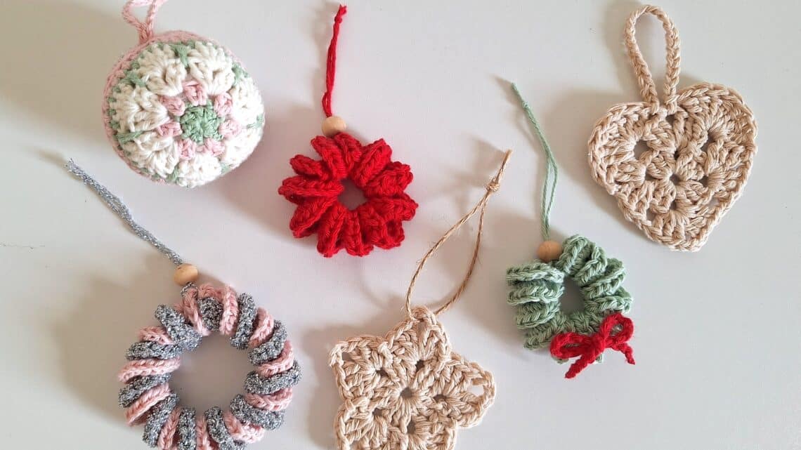 idées de décorations de Noël au crochet