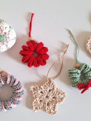 idées de décorations de Noël au crochet