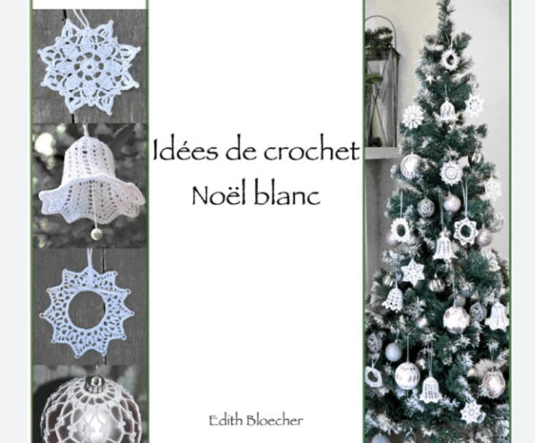 Kit Crochet Sapin De Noël - DIY Débutant - Complet Avec Fil, Crochet, Perles - Décorations De Noël Faites Main