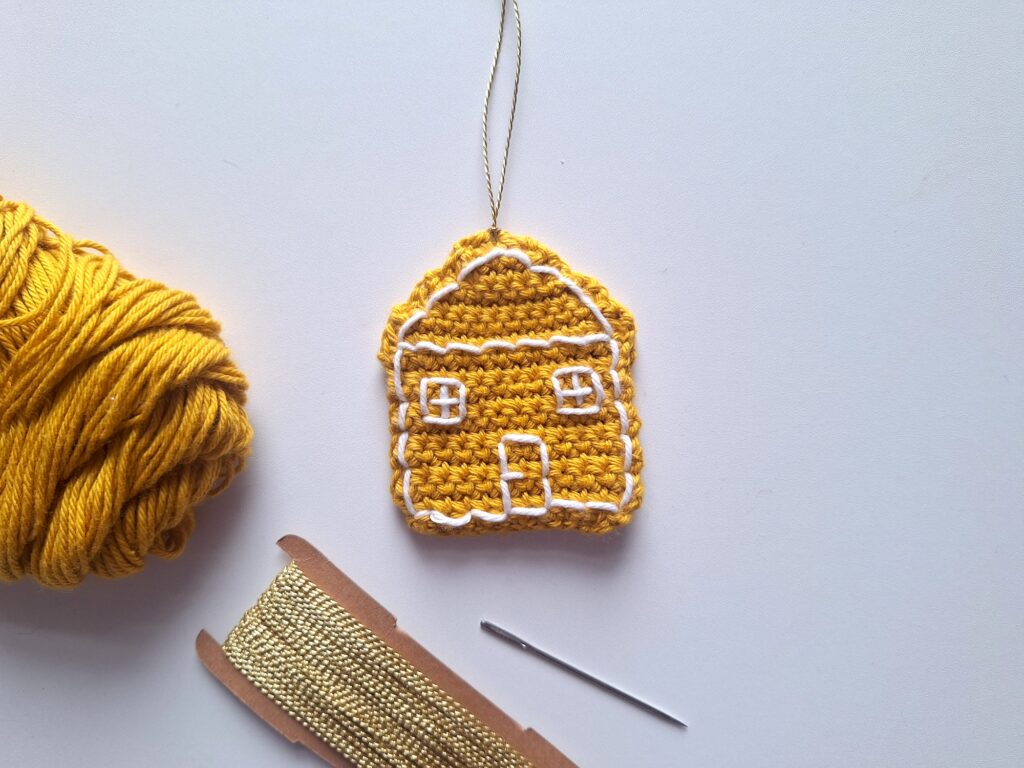 tuto maison pain d'épices crochet