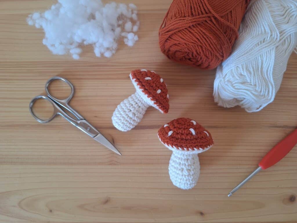 tuto champignon en crochet