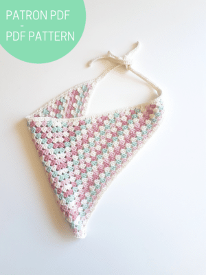 tutoriel bandana crochet