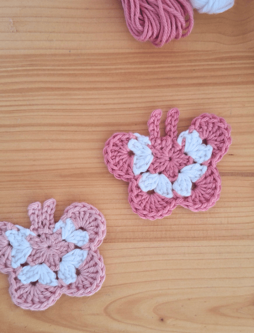 papillon crochet explications
