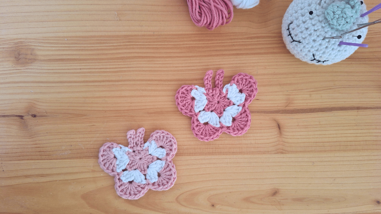 Papillon au crochet : les explications gratuites