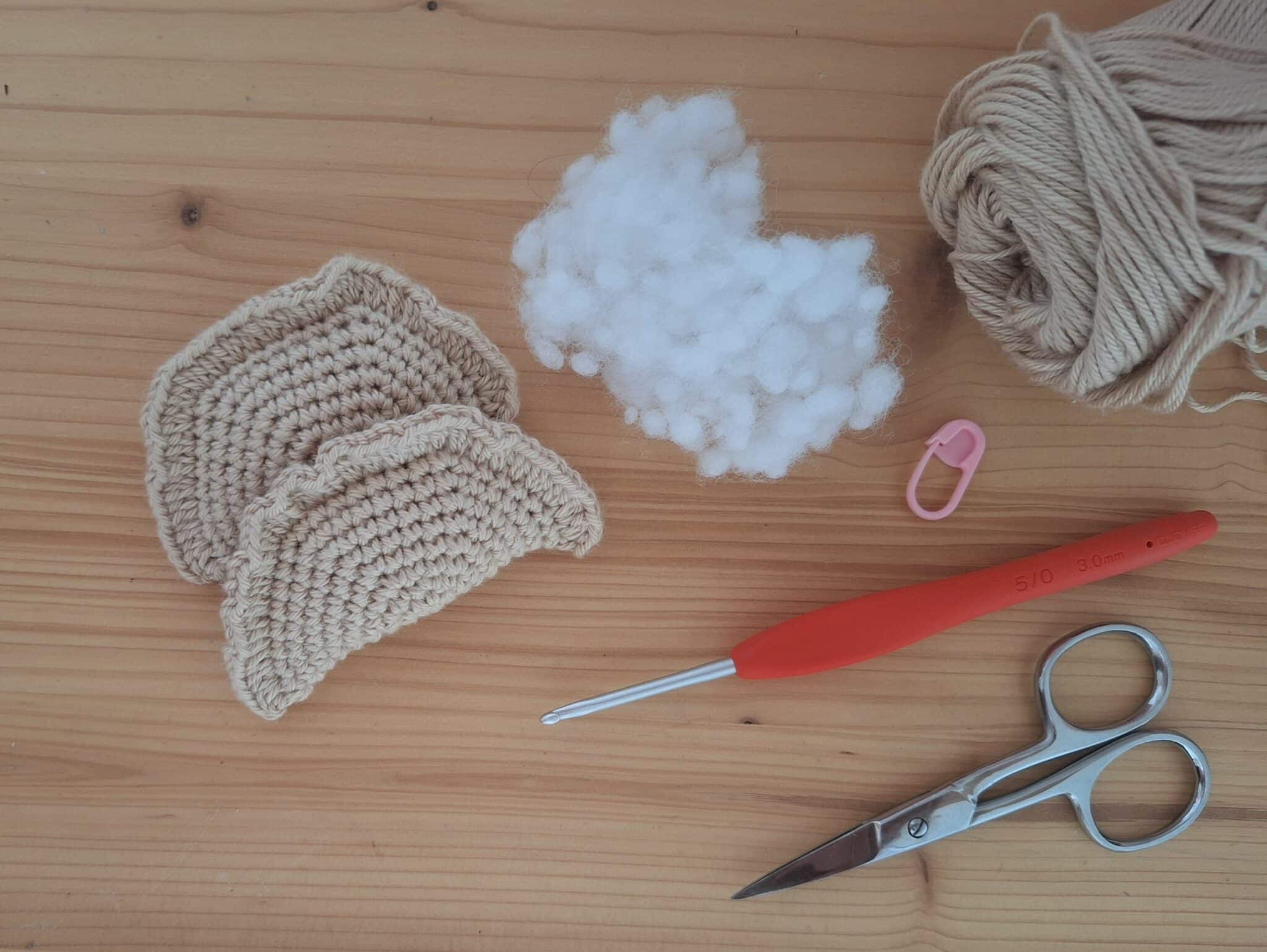 Tutoriel gyoza en crochet : un modèle simple et accessible aux débutants