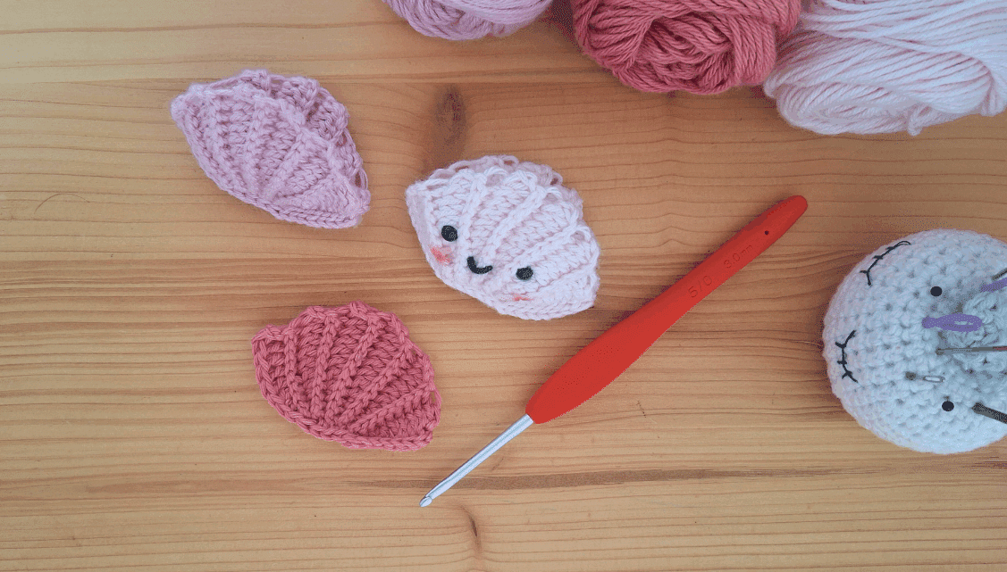 tuto coquillage crochet