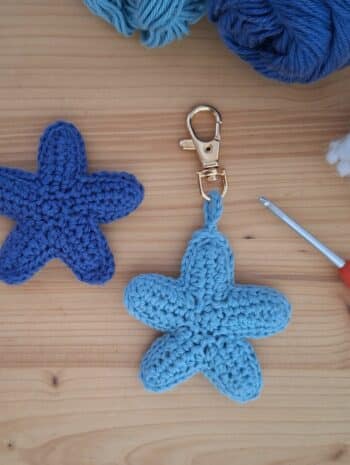 tuto étoile de mer en crochet