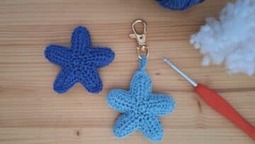 tuto étoile de mer en crochet