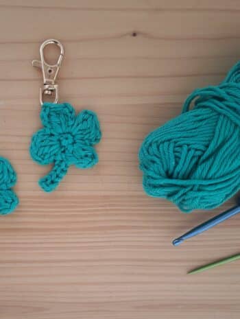 tuto facile trèfle en crochet