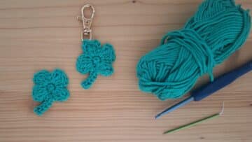 tuto facile trèfle en crochet