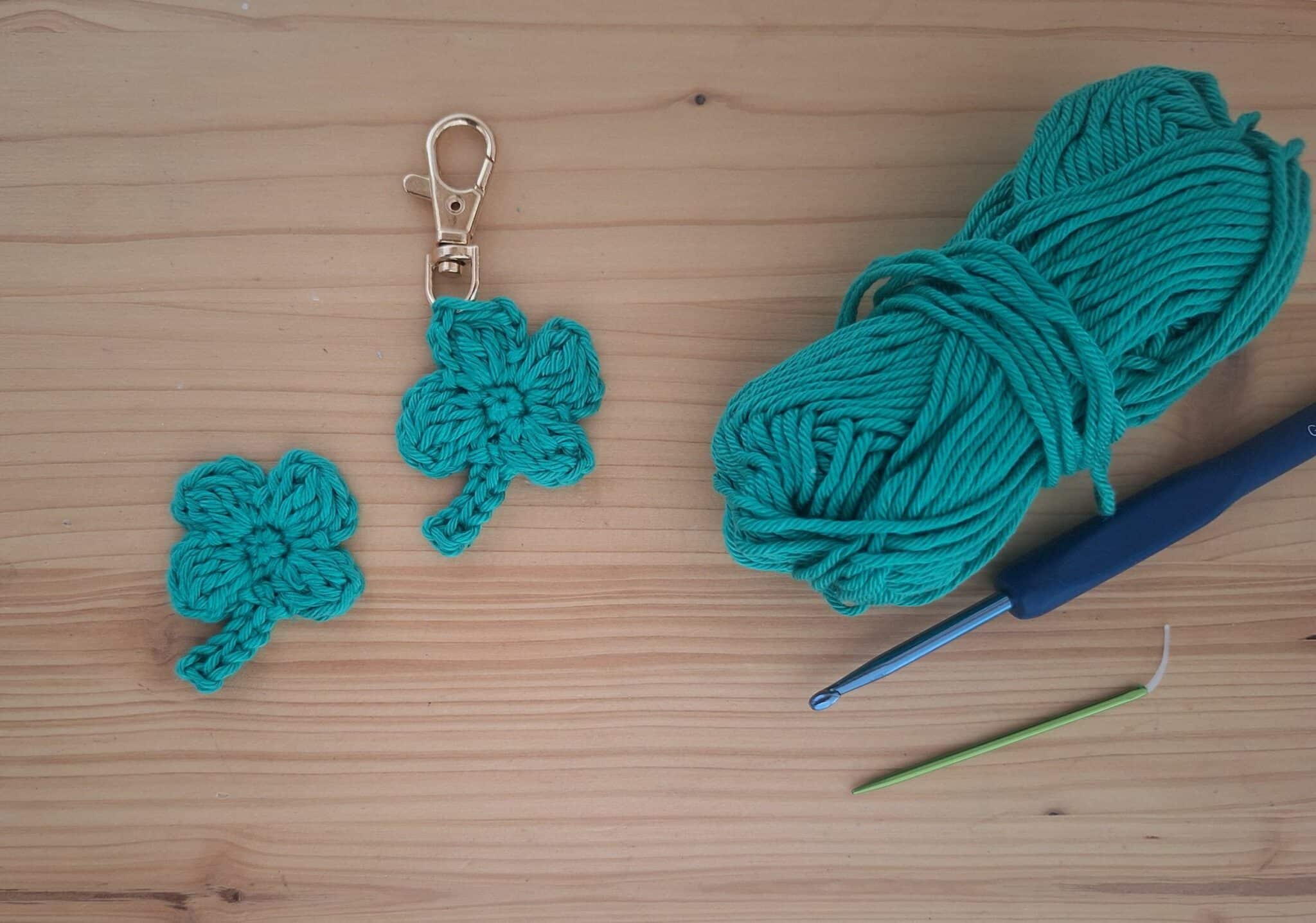 Le tuto facile du trèfle à 4 feuilles en crochet