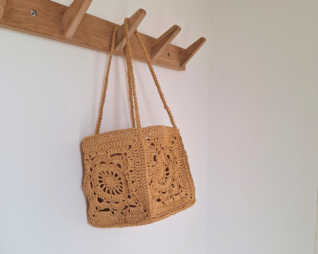 tuto sac en raphia crochet