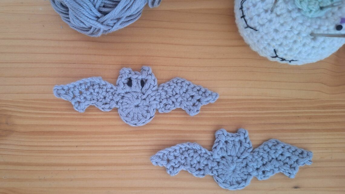 Tuto chauve-souris au crochet Halloween