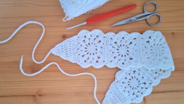 bandeau cheveux crochet facile
