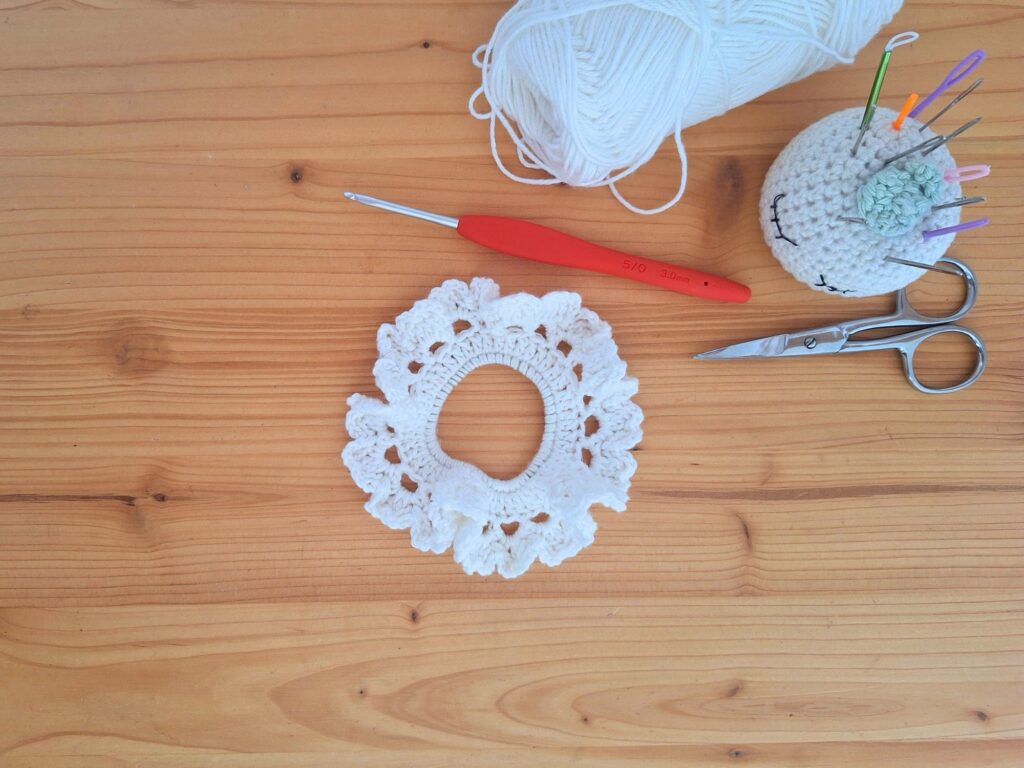 tuto chouchou bohème en crochet