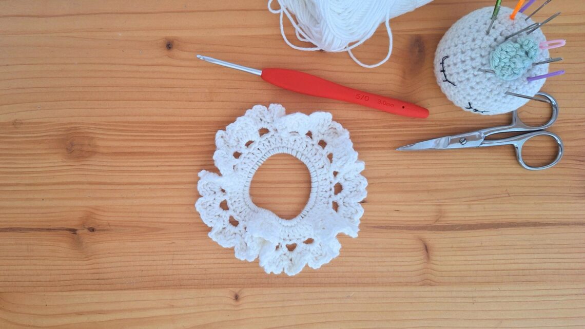 tuto chouchou bohème en crochet
