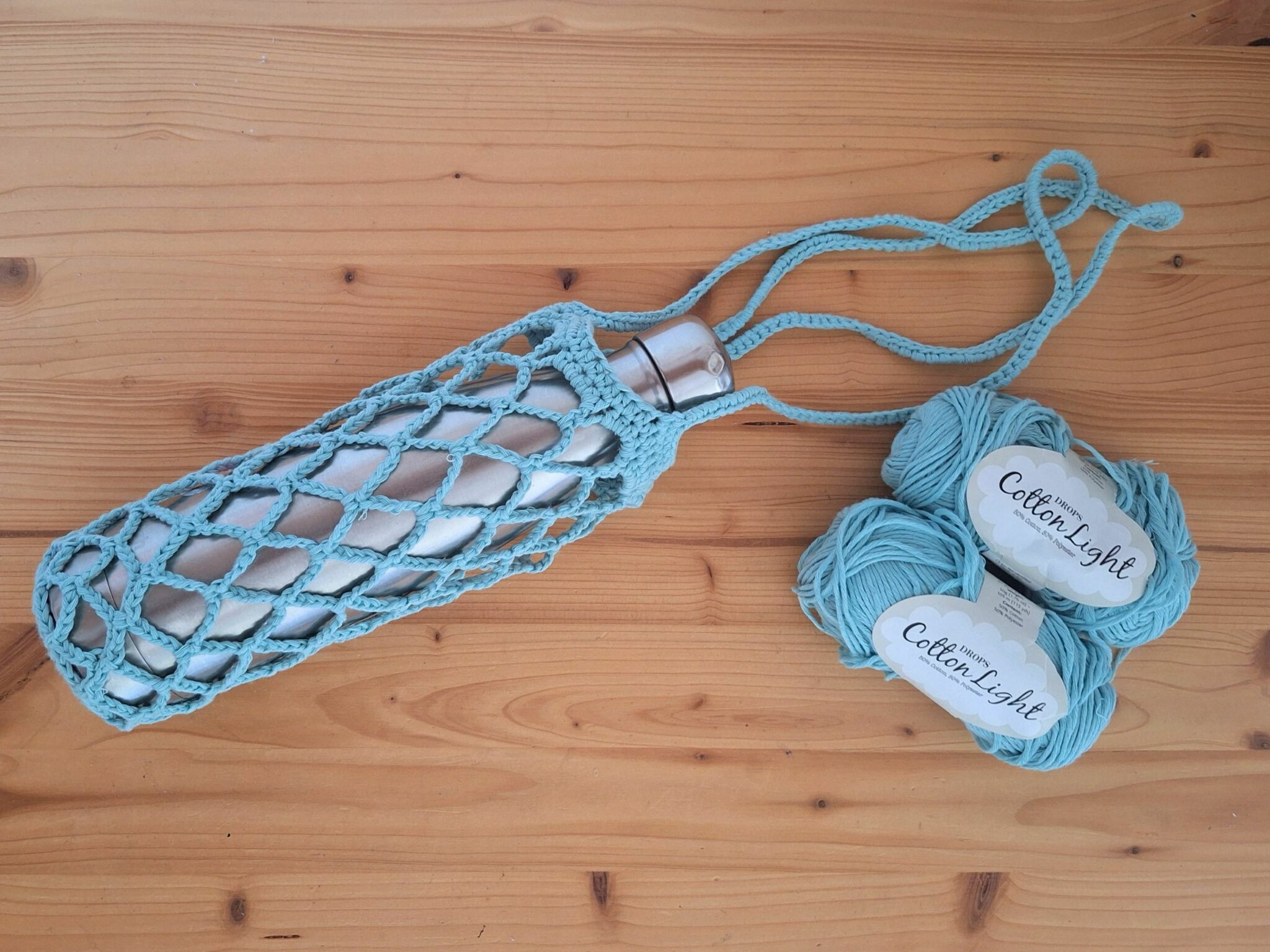 Le tuto du porte bouteille en crochet facile