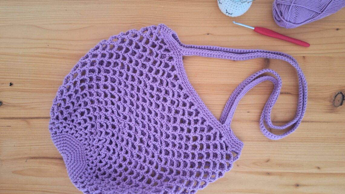 tuto sac marché crochet