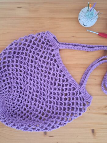 tuto sac marché crochet